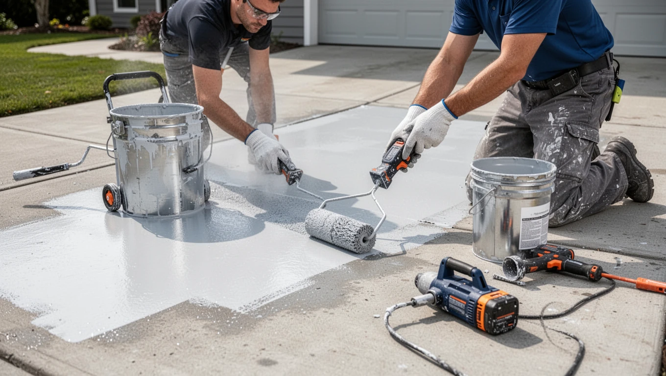 Concrete & Driveway Painting